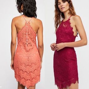 FREE PEOPLE • lace dress